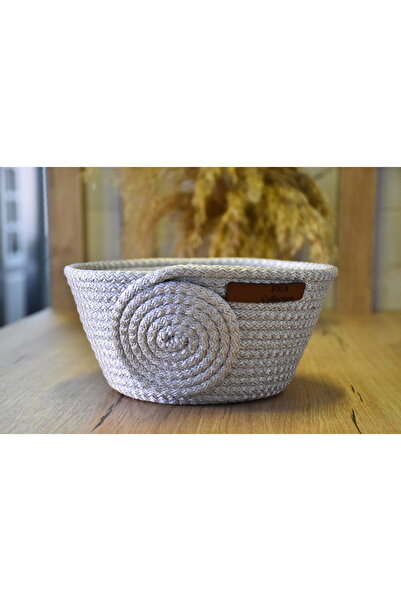fa collection desing Wicker Basket, Jute Bread Holder, Table Top Organizer, Basket / Home, Kitchen Utensil