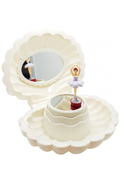 Chavin Hareketli Balerinli istiridye Takı ve Müzik Kutusu hd137