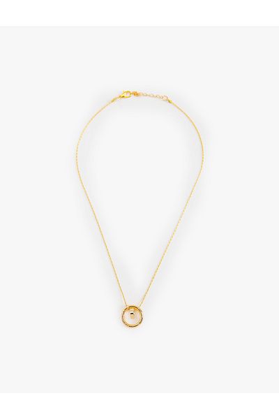 Koton Geometric Charm Detailed Chain Necklace