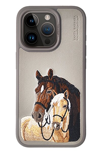 Santa Barbara Polo & Racquet Club Sbprc Iphone 15 Pro Max Uyumlu Kılıf Pu Der...