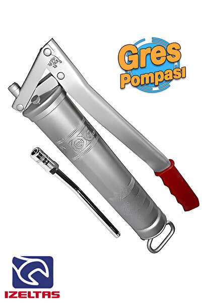 Badem10 Gres Pompası İzeltaş El Tipi Manuel Yağlama ve Bakım Pompası 500cc Da...
