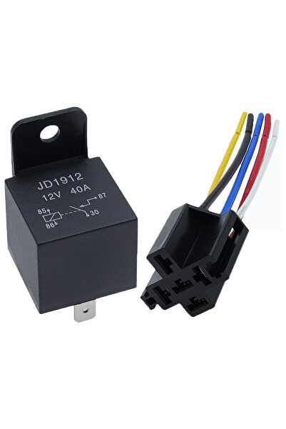 Choice1 JD1914-12V-40A-5Pin 4 5 Pin 4P 5P 40A Waterproof Car Relay Long Life ...