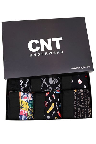 CNT Boxer pentru bărbați Lycra Premium Pachet de 6