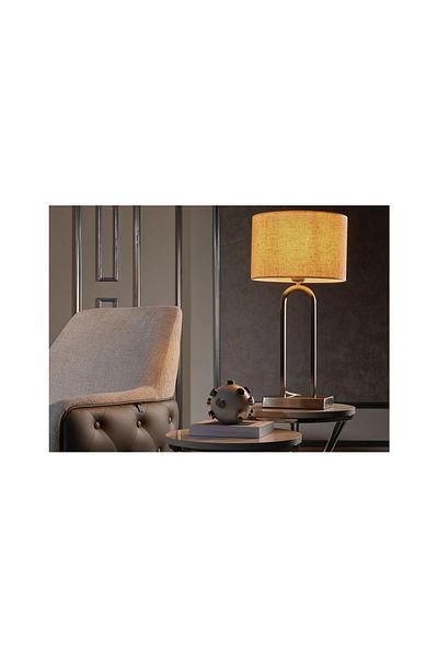 Bellona Desk lamp Argento