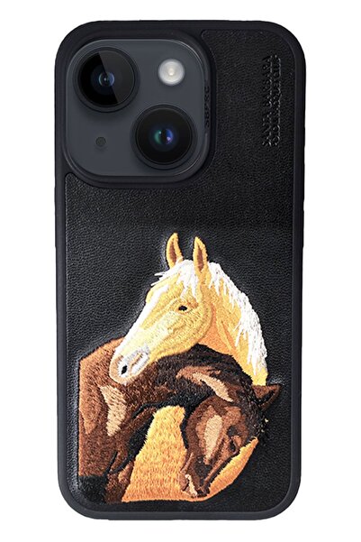 Santa Barbara Polo & Racquet Club Sbprc Iphone 15 Uyumlu Kılıf Pu Deri Nakışl...