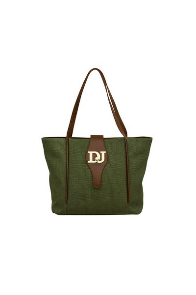 David Jones Women's Shoulder Bag Khaki