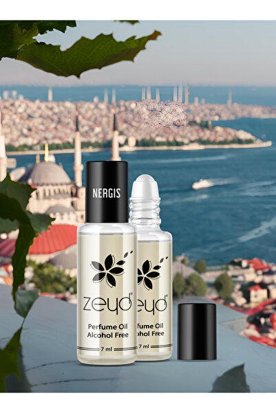 zeyd Nergis Kokusu Alkolsüz Esans 7 ml Parfüm Esansı Roll-on EDP Cep Parfüm E...