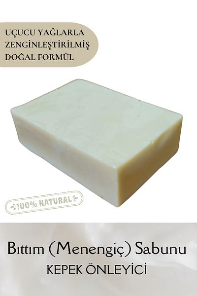 Minia Bahçe Bitki ve Sanat Atölyesi 100g Menengic Bıttım Natural Soap