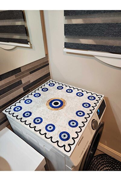 YTR HOME Πλένεται πλυντήριο ρούχων Κάλυμμα στεγνωτηρίου προστατευτικό χαλάκι αντιολισθητικό κουκκίδα βάσης