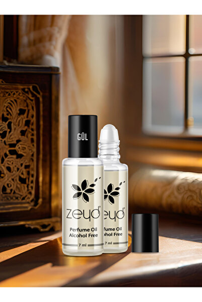 zeyd Gül Kokusu Alkolsüz Esans 7 ml Parfüm Esansı Roll-on EDP Cep Parfüm Esan...