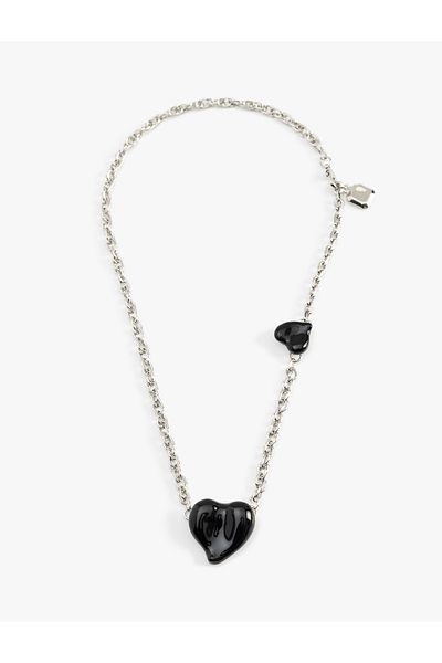 Koton Koton X Inji - Heart Steel Chain Necklace