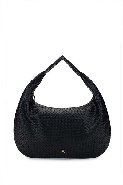 Tamer Tanca Women's Vegan Black Shoulder Bag