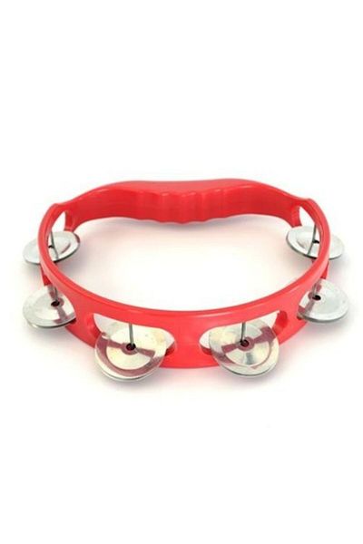 PartAntalya 5 Christmas Red Tambourines