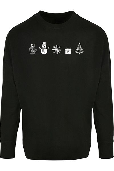 Merchcode Christmas Elements Longsleeve