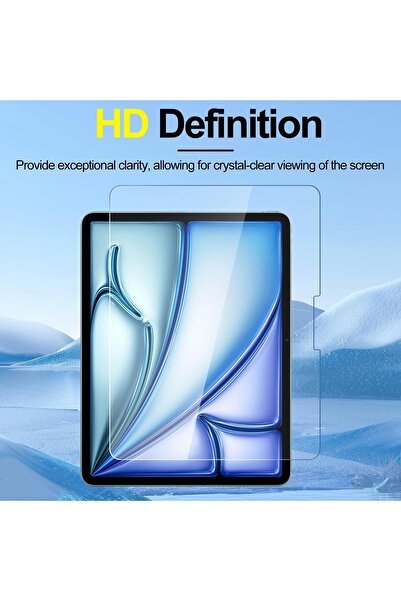 Redclick ابل ايباد اير 11 بوصة 2024 2025 السادس واقي شاشة من الزجاج المقوى للكمبيوتر اللوحي 7 جيل M2 M3