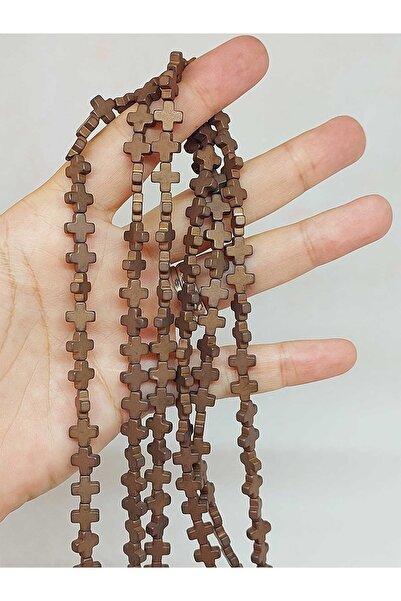 Yasamtohumu Намисто з гематиту у формі камінців 3x8 мм (54612)