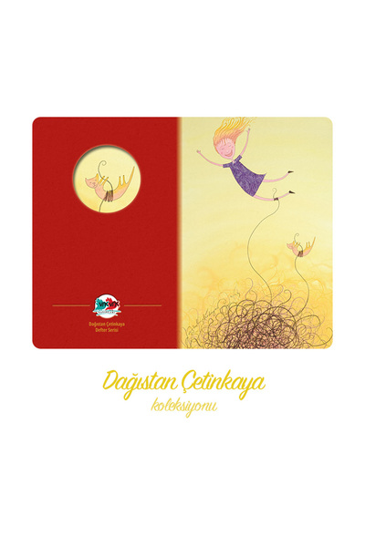 Vak Vak Yayınları Vakvak, a Child: Gülsün, 3'Lü Defter Seti-Dağıstan Çetinkaya-Unlined-192 Page-14X21Cm