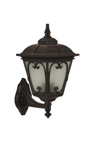 Avonni Avonnı Bap-68181-bsy-m3 Siyah Boyalı Dış Mekan Aydınlatma E27 Abs Poli...