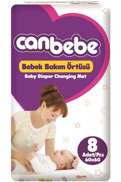 Canbebe 48 Baby Care Covers - Bottom Opening (6Pk*8)