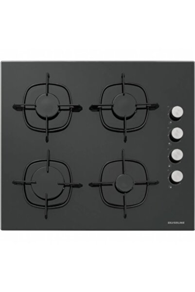 Silverline 3'lü Siyah Cam Ankastre Set 3481 Flam 60 Siyah+cs5335b02+bo6504b01