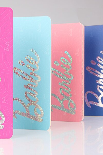 Barbie Dekomus with Licensed Barbie 60 Sheet Striped Notebook 13X21 cm