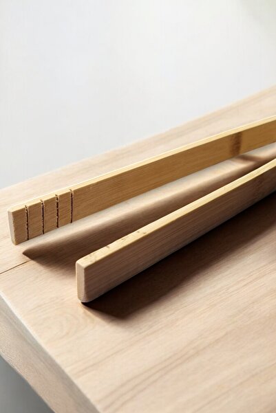 Kitchen Way Kw-141 Fma 001416   Model Bamboo Tongs