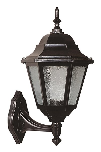 Avonni Bap-68206-bsy Siyah Boyalı Dış Mekan Aydınlatma E27 Abs Polikarbon Cam 28x23cm