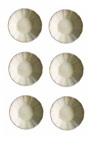 Kütahya Porselen Corendon Reactive Nano Tea Plate 10Cm-Ct 891232 -6 Pieces