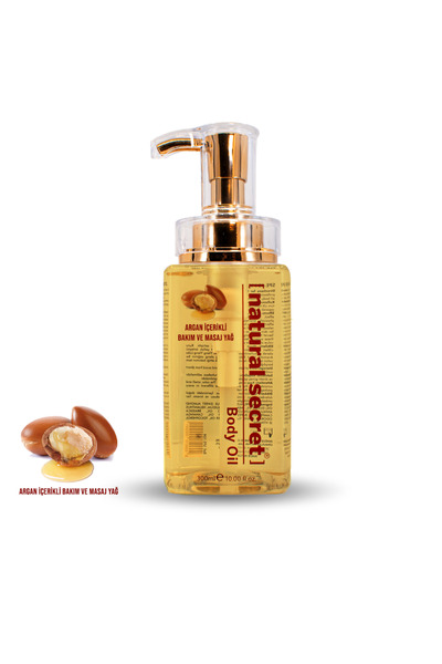Natural Secret Argan İçerikli Bakım ve Masaj Yağ 300ml / ARGAN MASSAGE & BODY...
