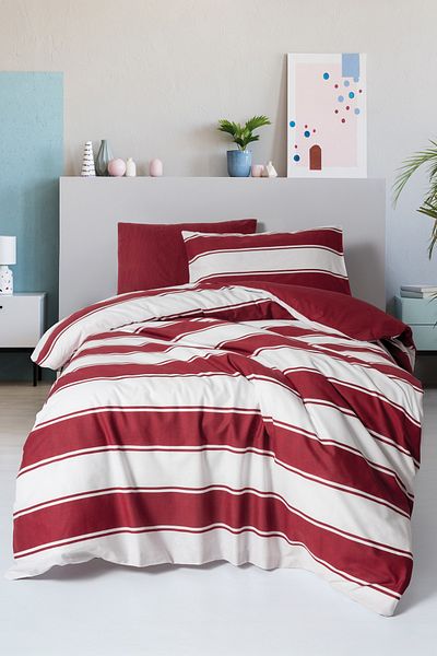 Cozy Home Jolly Red - Set cuvertură de pilota elastică unică festivă