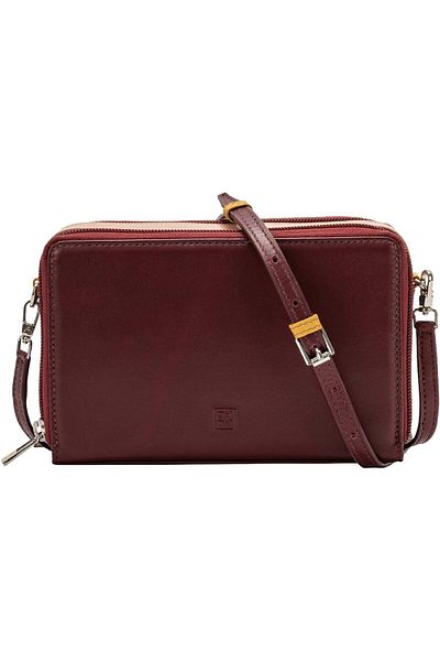 DUDU Umhängetasche Leder 19 cm