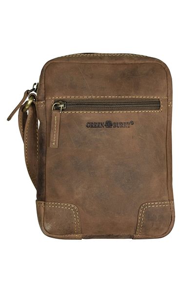 Greenburry Geanta de umar vintage piele 18 cm