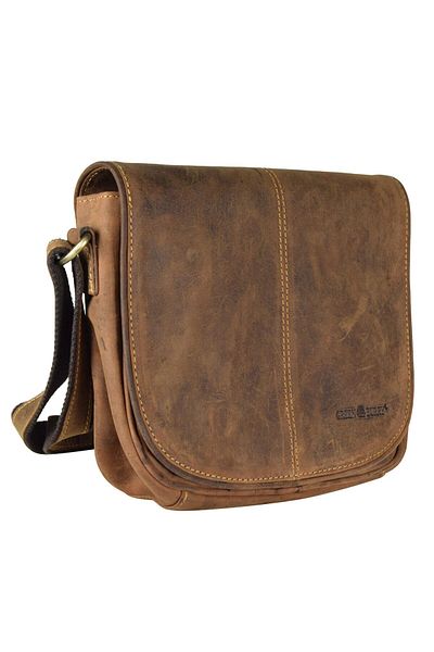 Greenburry Geanta de umar vintage piele 28 cm