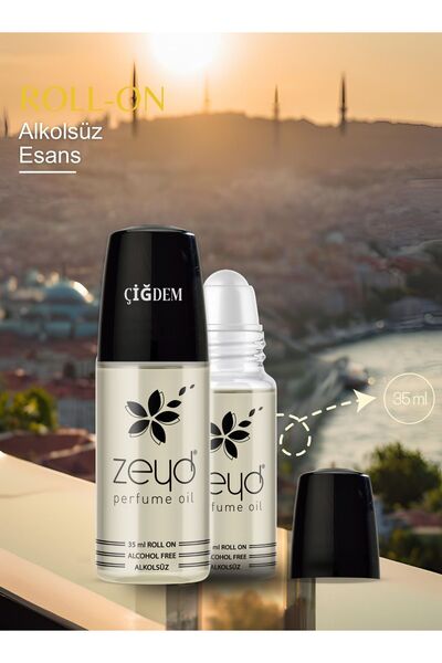 zeyd Çiğdem Kokusu Alkolsüz Esans 35 ml Parfüm Esansı Roll-on EDP Esansiyel Y...