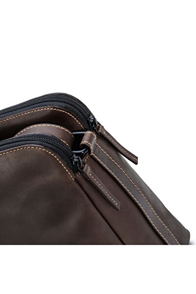 Farmhood Nashville XL shoulder bag 2 compartments leather 29 cm