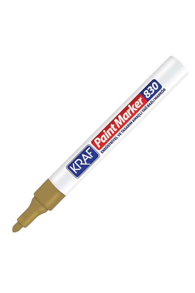 KRAF 830 Model Gold Color Paint Marker Pen