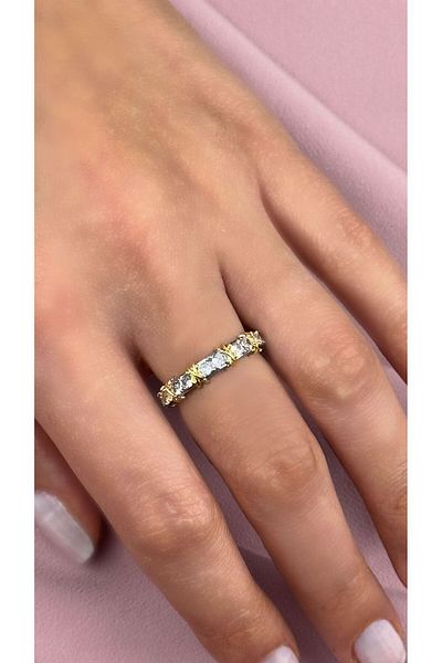 Era Atelier Xoxo الزركون حجر خاتم الصلب قابل للتعديل