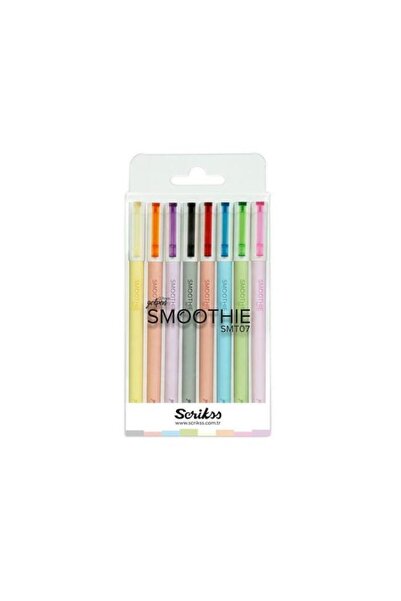 Scrikss SMOOTHIE JEL KALEM 8Lİ BLS.