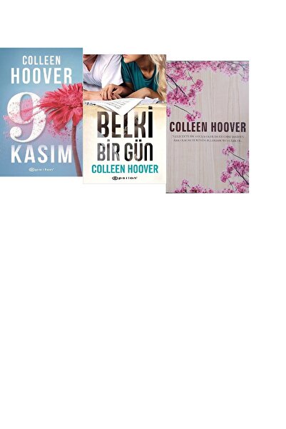 Epsilon Yayınevi 9 Kasım + Belki Bir Gün / Defter Hediyeli Colleen Hover Set
