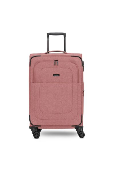 REDOLZ Essentials 12 MEDIUM 4-Rollen Trolley 67 cm mit Dehnfalte