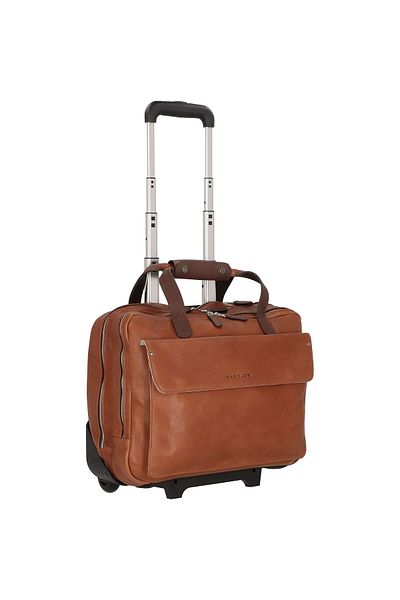 Harold's 40 cm pracovný vozík Leder – počítačová technika s 2 rolkami