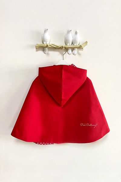 pan kostum Little Red Riding Hood Cape
