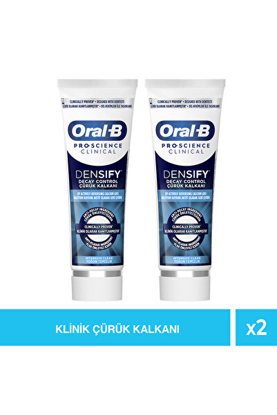 Oral-B Densify Pro Science Çürük Kalkanı Diş Macunu 65 ml x 2