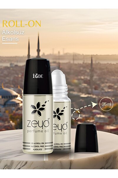 zeyd İğde Kokusu Alkolsüz Esans 35 ml Parfüm Esansı Roll-on EDP Esansiyel Yağ...