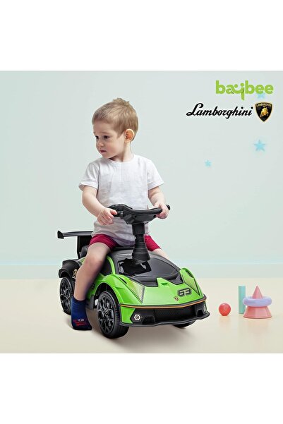 BAYBEE سيارة ركوب مرخصة من Essenza Push | سيارة أطفال للركوب | موسيقى وإضاءة | لعبة ممتعة للأطفال الصغار