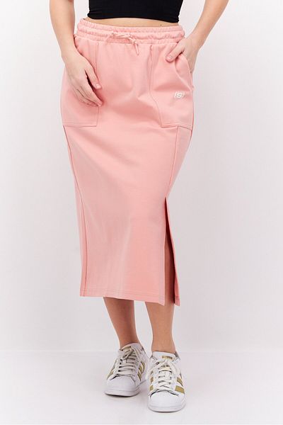 SKECHERS Women Sportwear Fit Brand Logo Outdoor Skirt, Pink