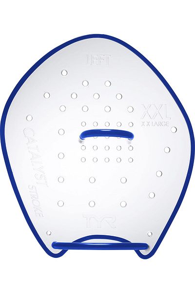 TYR Catalyst Stark Paddle Swimming Equipment | Clear | Xx-large | Swimming Gear | Paddles