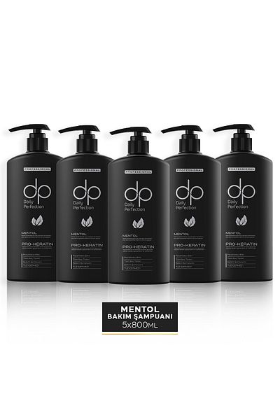 dp Daily Perfection Menthol Shampoo - 800 ml