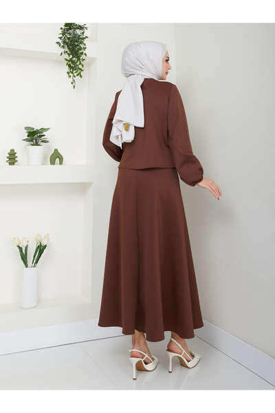 VOLT CLOTHİNG Női masni részletes szoknya szett