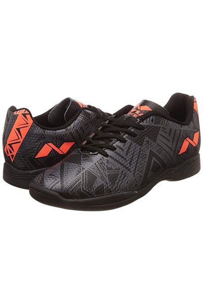 Nivia Force Futsal Shoe | Black | Uk 08 | Futsal Shoes | Sports Footwear
